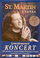 St. Martin és Kónya Sándor operaénekes aláírása plakáton