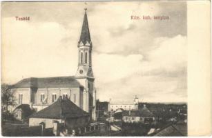 1911 Tasnád, Római katolikus templom / church (EK)