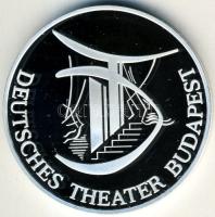 1998. "Német Színház Budapest" Ag emlékérem 1oz (31,103g) T:PP