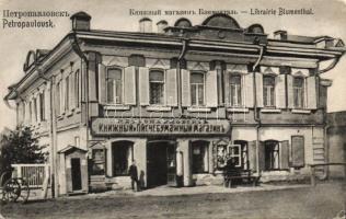 kb 1910 Petropavloszk, Blumentahl könyv- és papírboltja