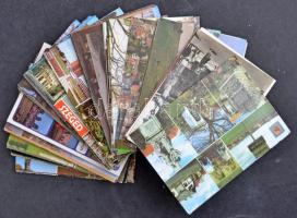 110 db MODERN magyar város képeslap / 110 modern Hungarian town-view postcards