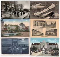 80 db főleg MODERN magyar város képeslap. Képzőművészeti Alap Kiadóvállalat / 80 mostly modern Hungarian town-view postcards