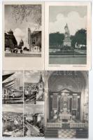 80 db főleg MODERN magyar város képeslap. Képzőművészeti Alap Kiadóvállalat / 80 mostly modern Hunga...