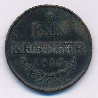 1816G 1kr Cu "I. Ferenc" T:2,2-
Huszár: 2060., Unger III.: 1406.c