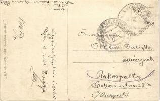 1916 K.u.K. Kriegsmarine, Nacht-Patrouille in der Adria / Osztrák magyar haditengerészet esti őrjára...