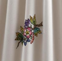 Herendi Viktória mintás nagy méretű lámpa, burával. Kézzel festett, jelzett, hibátlan. m: 56 cm