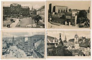 Pozsony, Pressburg, Bratislava; 8 db modern képeslap az 1950-es évekből / 8 modern postcards from the 50s