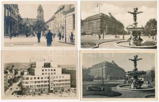 Pozsony, Pressburg, Bratislava; 8 db modern képeslap az 1950-es évekből / 8 modern postcards from th...