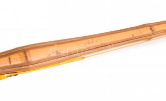 Kendó gyakorló kard, bambusz, műanyag, két végén bőr borítással, h: 113 cm