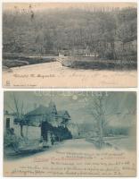 6 db RÉGI magyar város képeslap vegyes minőségben / 6 pre-1905 Hungarian town-view postcards in mixe...