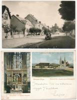 5 db RÉGI felvidéki város képeslap / 5 pre-1945 Upper-Hungarian (Slovakian) town-view postcards