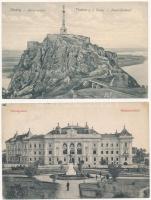 5 db RÉGI felvidéki város képeslap / 5 pre-1945 Upper-Hungarian (Slovakian) town-view postcards