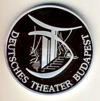 1998. "Német Színház Budapest" Ag emlékérem, 1oz (31,103g) T:PP HUNGARIKA!