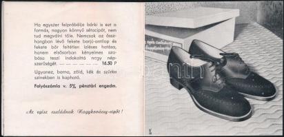 1935 Nyomban felismerhető a Nagykovácsy-cipő, füzet termékfényképekkel, szép állapotban, 48p
