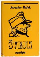 Jaroslav Hasek: Svejk. Egy derék katona kalandjai. Josef Lada illusztrációival. Ford.: Réz Ádám. Bp.,1982,Európa. Kiadói egészvászon-kötés, kiadói papír védőborítóban, a papír védőborítón apró szakadással.