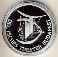1998. "Német Színház Budapest" Ag emlékérem, 1oz (31,103g) T:PP HUNGARIKA!