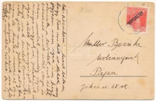 1919 Lady with books, art postcard. A.R. & Co. 550/51. (EK)