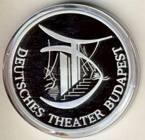 1998. "Német Színház Budapest" Ag emlékérem, 1oz (31,103g) T:PP HUNGARIKA!