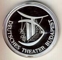 1998. "Német Színház Budapest" Ag emlékérem, 1oz (31,103g) T:PP HUNGARIKA!