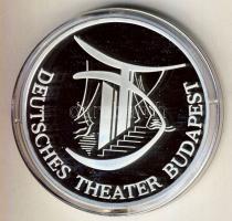 1998. "Német Színház Budapest" Ag emlékérem, 1oz (31,103g) T:PP HUNGARIKA!