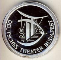 1998. "Német Színház Budapest" Ag emlékérem, 1oz (31,103g) T:PP HUNGARIKA!