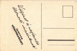 10 éves a Magyar Véradó Mozgalom! Magyar Vöröskereszt / Propaganda card of the Hungarian Red Cross, ...