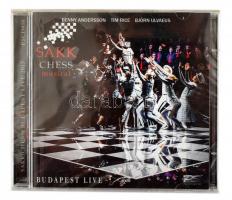 Benny Anderson, Tim Rice, Björn Ulvaeus. Sakk, Chess musical, Budapest Live 2015. Zenei CD (két ex-ABBA-tag mint szerző), bontatlan csomagolásban.