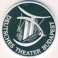 1998. "Német Színház Budapest" Ag emlékérem, 1oz (31,103g) T:PP HUNGARIKA!