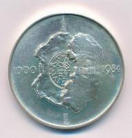 Lapis András (1942-) 1984. "MÉE Esztergom - A magyar pénzverés kezdete" Ag emlékérem (35.7...