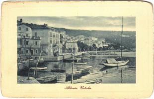 1918 Abbazia, Opatija; Voloska / Volosko / Volosca / boats. W. L. Bp. 3788. Acsay J. (Fiume) (EM)