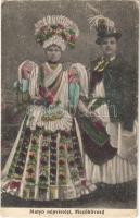 Matyó népviselet, Mezőkövesd. Magyar folklór. Körmendy István kiadása / Hungarian folklore, traditional costumes from Mezőkövesd (fl)