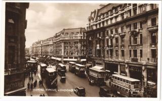 London, Oxford Circus, autobus, automobile, shops