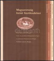 Magyarország forint fizetőeszközei. MNB kiadás az 1990-es évekből, bankjegyek és emlékpénzek, mappáb...