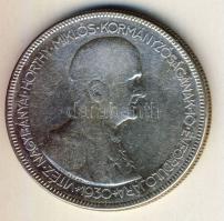 1930. 5P Ag "Horthy jobbra" T:3