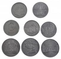 Szovjetunió 1970. 1R Cu-Ni (3x) + 1987-1988. 1R Cu-Ni (2xklf) forgalmi emlékérmek + 1989-1991. 5R Cu...