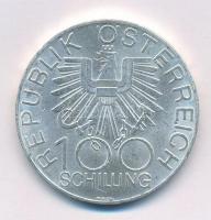 Ausztria 1979. 100Sch Ag "700 éves a Wiener Neustadt-i dóm" T:1- 
Austria 1979. 100 Schil...