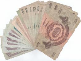 1944. 1P-100P (21x) "A Vöröshadsereg Parancsnoksága" T:III,III-