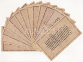 1946. 100.000AP (12x) T:III,III- 
Adamo P51