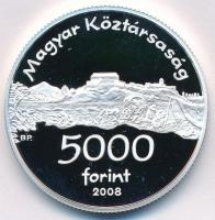 2008. 5000Ft Ag "Siklósi Vár" kapszulában, tanúsítvánnyal T:PP 
Adamo EM218