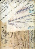 1860-1950  50 db vegyes irat