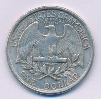 Amerikai Egyesült Államok 1865. 1$ Fe facsimile jelzéssel ellátott másolat T:2 USA 1865. 1 Dollar Fe copy with facsimile sign C:XF