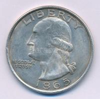 Amerikai Egyesült Államok 1865. 1$ Fe "facsimile" jelzéssel ellátott másolat T:2
USA 1865...