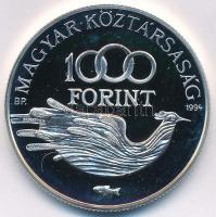 1994. 1000Ft Ag "Védd a világot!" tanúsítvánnyal T:PP 
Adamo EM138