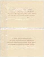 2000. 2000Ft "Millenium" (2x) eredeti, bontatlan díszcsomagolásban, sorszámkövetők T:I
Ad...