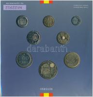 Spanyolország 1999. 1P-500P (8xklf) forgalmi sor, karton dísztokban T:1
Spain 1999. 1 Peseta - 100 ...