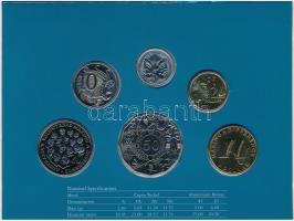 Ausztrália 2003. 5c-2$ (6xklf) "Ausztrália önkéntesei" forgalmi sor eredeti tokban T:1 
A...