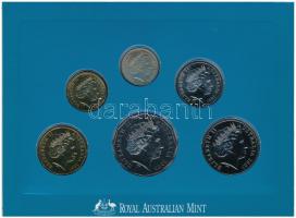 Ausztrália 2003. 5c-2$ (6xklf) "Ausztrália önkéntesei" forgalmi sor eredeti tokban T:1 
A...