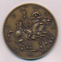 Kiss Nagy András (1930-1997) DN "Kodály Zoltán / Háry János" Br emlékérem (50mm) T:1-,2