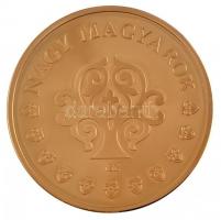 ifj. Szlávics László (1959-) 2011. "Nagy Magyarok / Bolyai János 1802-1860" aranyozott Cu ...