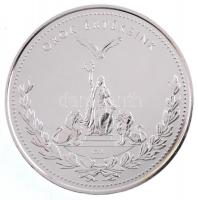 DN "Örök értékeink / Kokárda" aranyozott, ezüstözött fém emlékérem. Szign.: CSA (38,5mm) T...